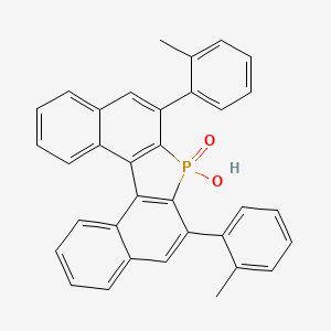 7-Hydroxy-6,8-di-o-tolyl-7H-benzo[e]naphtho[2,1-b]phosphindole 7-oxide