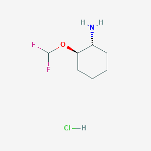 trans-2-(Difluoromethoxy)cyclohexanamine hydrochloride