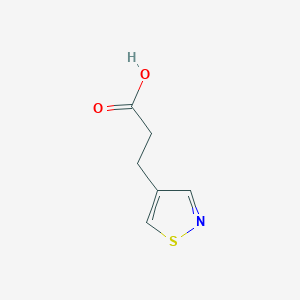 3-(Isothiazol-4-yl)propanoic acid