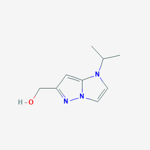 (1-isopropyl-1H-imidazo[1,2-b]pyrazol-6-yl)methanol