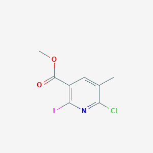 Methyl 6-chloro-2-iodo-5-methylnicotinate