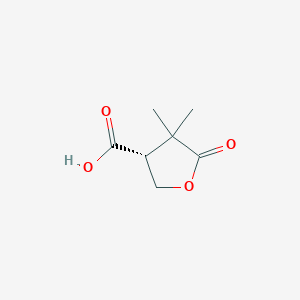 (R)-4,4-Dimethyl-5-oxotetrahydrofuran-3-carboxylic acid