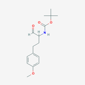 tert-Butyl (4-(4-methoxyphenyl)-1-oxobutan-2-yl)carbamate