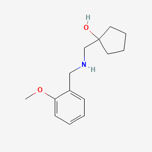 1-(((2-Methoxybenzyl)amino)methyl)cyclopentan-1-ol