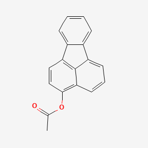 Fluoranthen-3-yl acetate