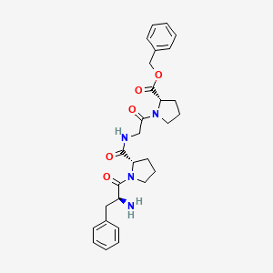 Benzyl L-phenylalanyl-L-prolylglycyl-L-prolinate