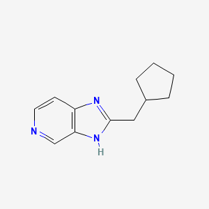 2-(cyclopentylmethyl)-3H-imidazo[4,5-c]pyridine