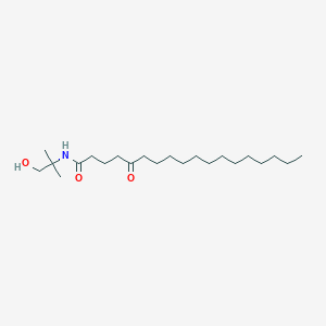 N-(1-hydroxy-2-methylpropan-2-yl)-5-oxooctadecanamide