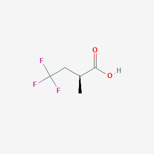 (S)-4,4,4-Trifluoro-2-methylbutanoic acid