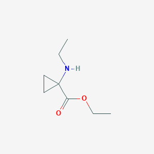 Ethyl 1-(ethylamino)cyclopropane-1-carboxylate