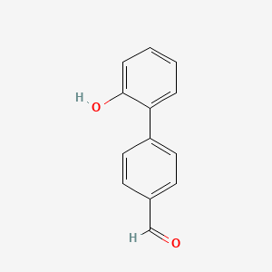 molecular formula C13H10O2 B1334810 2'-羟基-[1,1'-联苯]-4-甲醛 CAS No. 400744-38-9