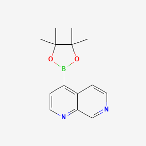 4-(4,4,5,5-Tetramethyl-1,3,2-dioxaborolan-2-yl)-1,7-naphthyridine