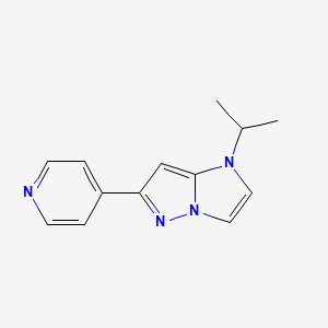 1-isopropyl-6-(pyridin-4-yl)-1H-imidazo[1,2-b]pyrazole