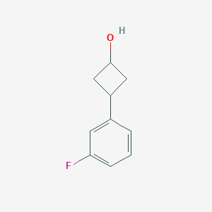 trans-3-(3-Fluorophenyl)cyclobutanol