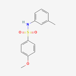 4-Methoxy-N-(m-tolyl)benzenesulfonamide