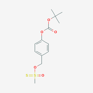 O-(4-((tert-Butoxycarbonyl)oxy)benzyl) methanesulfonothioate