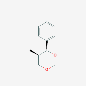 molecular formula C11H14O2 B13348287 Rel-(4S,5R)-5-methyl-4-phenyl-1,3-dioxane 