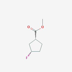 Rel-methyl (1R,3S)-3-fluorocyclopentane-1-carboxylate