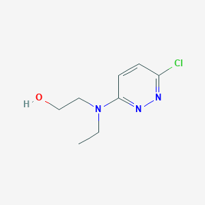 2-((6-Chloropyridazin-3-yl)(ethyl)amino)ethan-1-ol