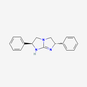 (2S,6S)-2,6-Diphenyl-2,3,5,6-tetrahydro-1H-imidazo[1,2-a]imidazole