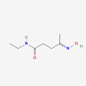 4-Hydroxyimino-pentanoic Acid Ethylamide