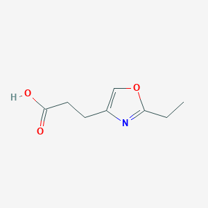 3-(2-Ethyloxazol-4-yl)propanoic acid