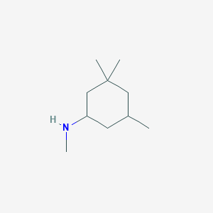 molecular formula C10H21N B13348555 N,3,3,5-Tetramethylcyclohexan-1-amine CAS No. 31235-41-3