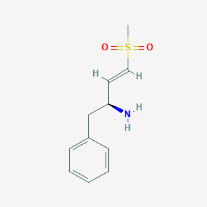 (S)-4-(Methylsulfonyl)-1-phenylbut-3-en-2-amine