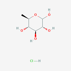 (3R,4S,5S,6R)-6-Methyltetrahydro-2H-pyran-2,3,4,5-tetraol hydrochloride