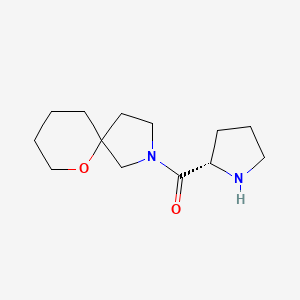 molecular formula C13H22N2O2 B13348624 2-(L-Prolyl)-6-oxa-2-azaspiro[4.5]decane 