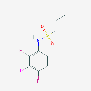 N-(2,4-difluoro-3-iodophenyl)propane-1-sulfonamide