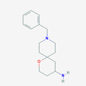 9-Benzyl-1-oxa-9-azaspiro[5.5]undecan-4-amine