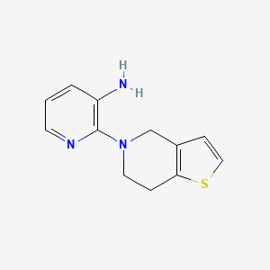 2-(6,7-Dihydrothieno[3,2-C]pyridin-5(4H)-YL)pyridin-3-amine