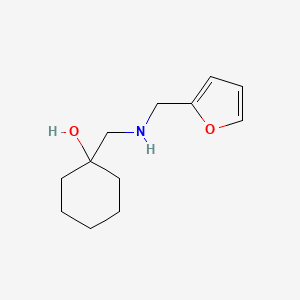 1-(((Furan-2-ylmethyl)amino)methyl)cyclohexan-1-ol