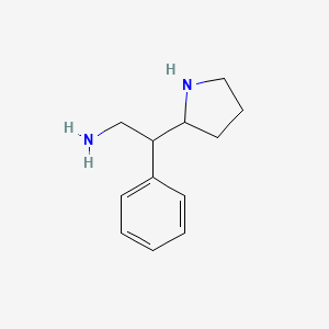 2-Phenyl-2-(pyrrolidin-2-yl)ethan-1-amine