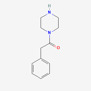 B1334877 2-Phenyl-1-(piperazin-1-yl)ethanone CAS No. 88372-33-2