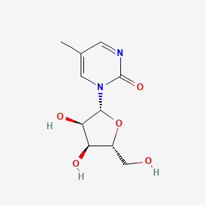 1-((2R,3R,4S,5R)-3,4-Dihydroxy-5-(hydroxymethyl)tetrahydrofuran-2-yl)-5-methylpyrimidin-2(1H)-one