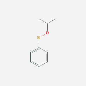 molecular formula C9H12OSi B13348908 Isopropoxy(phenyl)silane 