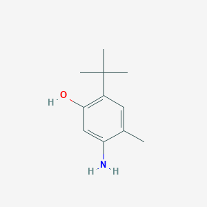 5-Amino-2-(tert-butyl)-4-methylphenol