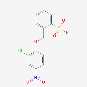 Benzenesulfonylfluoride, 2-[(2-chloro-4-nitrophenoxy)methyl]-