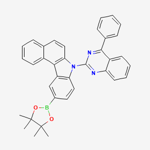 7-(4-Phenylquinazolin-2-yl)-10-(4,4,5,5-tetramethyl-1,3,2-dioxaborolan-2-yl)-7H-benzo[c]carbazole