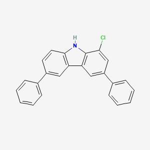 1-Chloro-3,6-diphenyl-9H-carbazole