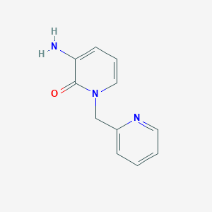 3-Amino-1-(pyridin-2-ylmethyl)pyridin-2(1H)-one