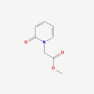 molecular formula C8H9NO3 B13349085 methyl 2-(2-oxopyridin-1(2H)-yl)acetate 