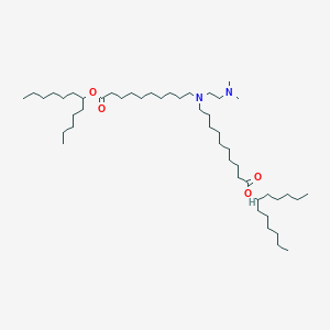 Di(dodecan-6-yl) 10,10'-((2-(dimethylamino)ethyl)azanediyl)bis(decanoate)