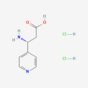 (R)-3-Amino-3-(pyridin-4-yl)propanoic acid dihydrochloride