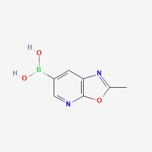 (2-Methyloxazolo[5,4-b]pyridin-6-yl)boronic acid