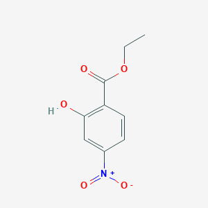 molecular formula C9H9NO5 B13349481 Ethyl 2-hydroxy-4-nitrobenzoate 