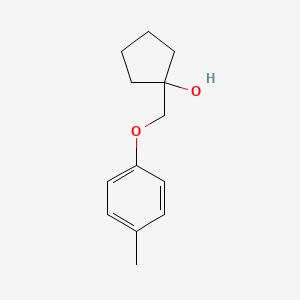 1-((p-Tolyloxy)methyl)cyclopentan-1-ol