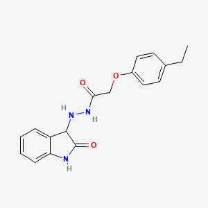 2-(4-Ethylphenoxy)-N'-(2-oxoindolin-3-yl)acetohydrazide